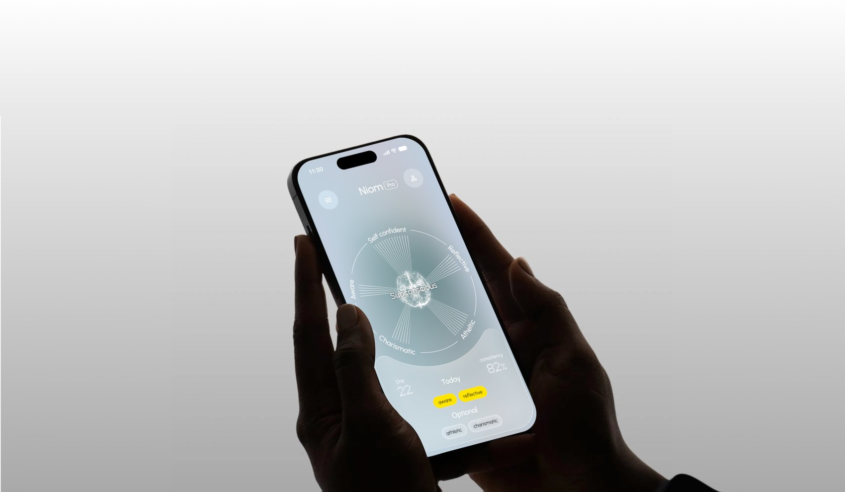 niom App auf dem iPhone